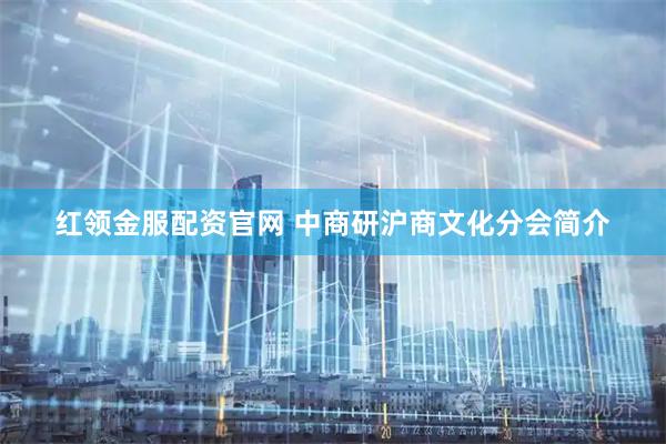 红领金服配资官网 中商研沪商文化分会简介