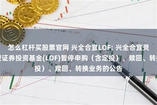 怎么杠杆买股票官网 兴全合宜LOF: 兴全合宜灵活配置混合型证券投资基金(LOF)暂停申购（含定投）、赎回、转换业务的公告