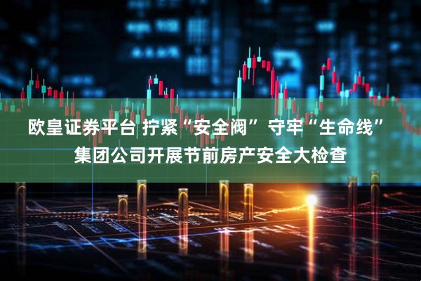 欧皇证券平台 拧紧“安全阀” 守牢“生命线” 集团公司开展节前房产安全大检查